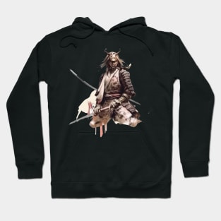 Soul of the Vintage Samurai: A Timeless Warrior's Journey Hoodie